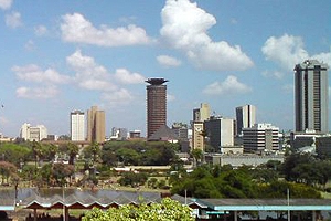 Landscape view of the city.