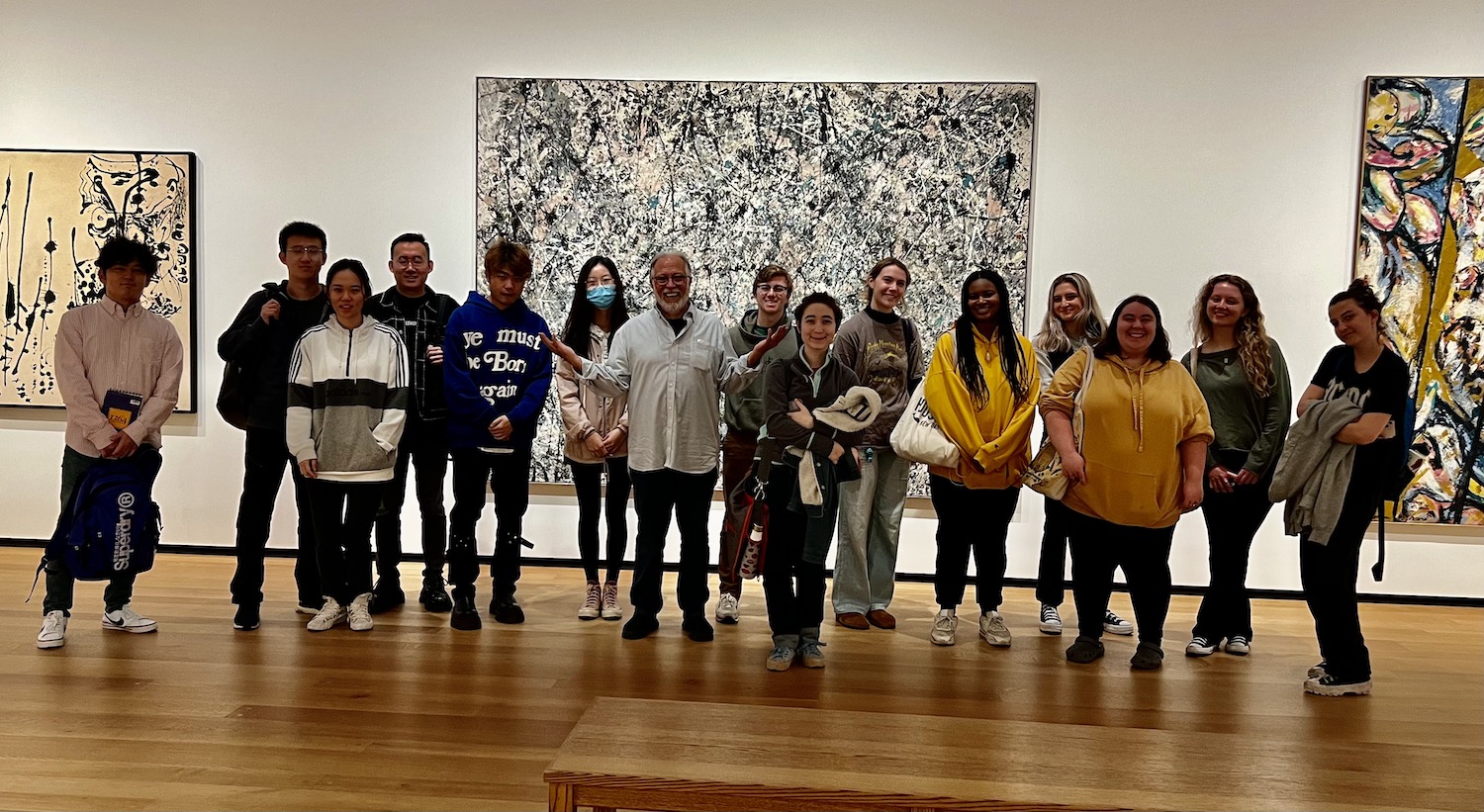 Class visiting the NGA