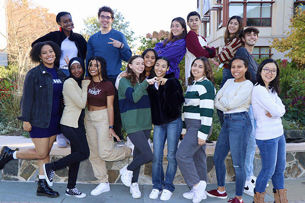 Public Health Students on AU campus