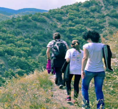 people walking