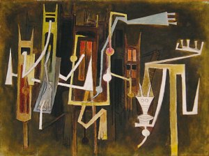 Horizons Chaud art work by Wilfredo Lam