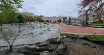 AU's first geothermal heat pump system under construction