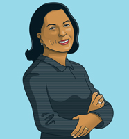 Illustration of Susan Rice