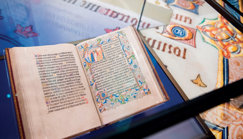 a Bible at the new Museum of the Bible in DC