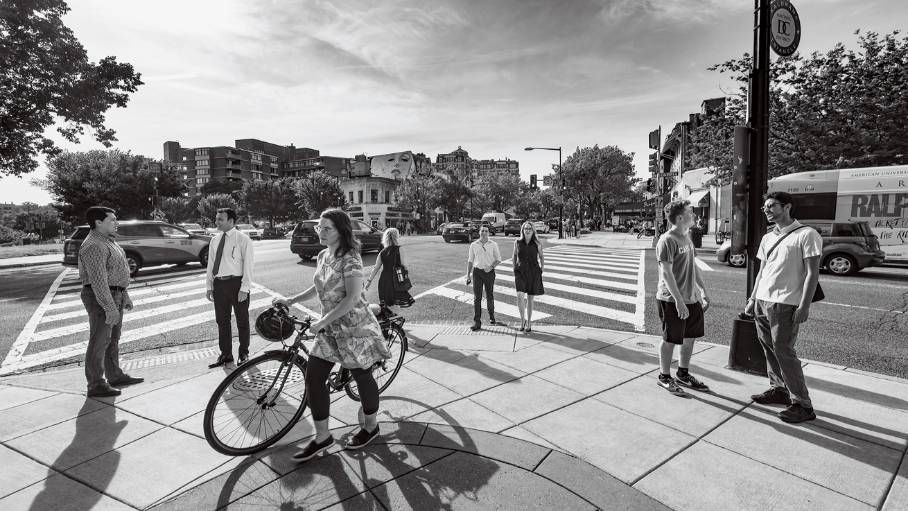 AU community members in Woodley Park