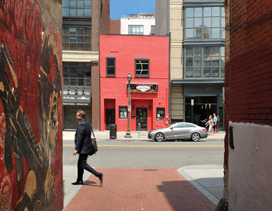 A street in Washington's U Street neighborhood