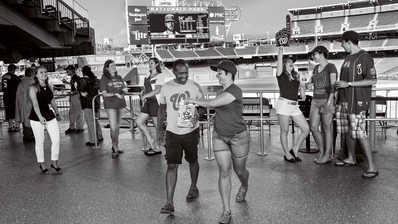 alumni at Nationals Park