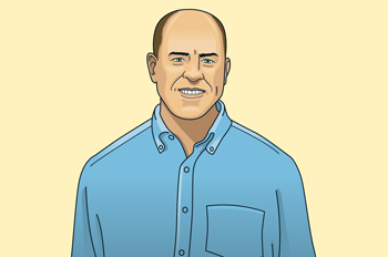 Illustration of Brad Geene