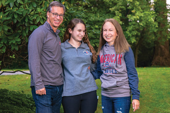 Robb Cohen, Alexandra Cohen, and Gail Schwartz