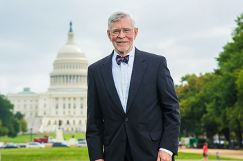 David Skaggs on the National Mall