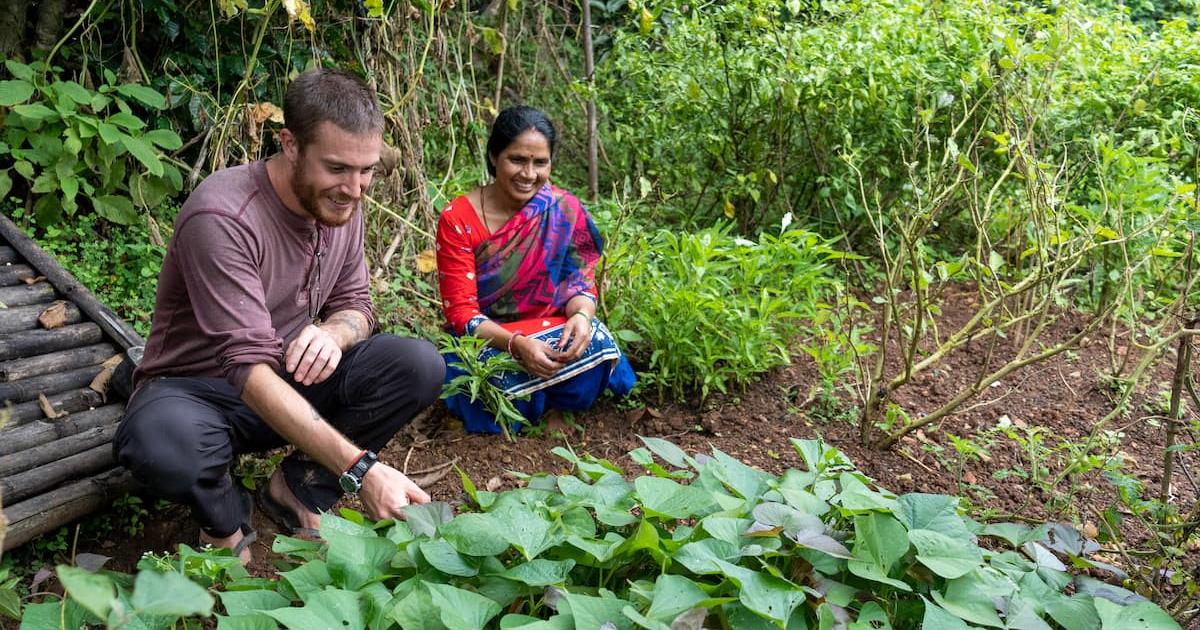 a Peace Corps volunteer in Nepal 