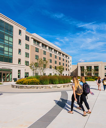 Buildings in east campus