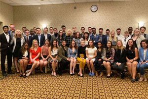 Lydia at the National Collegiate Security Council Meeting hosted by Georgetown University