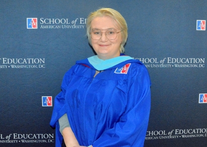 Fall '23 Master of Arts in Teaching Graduate Giuliana Haseler