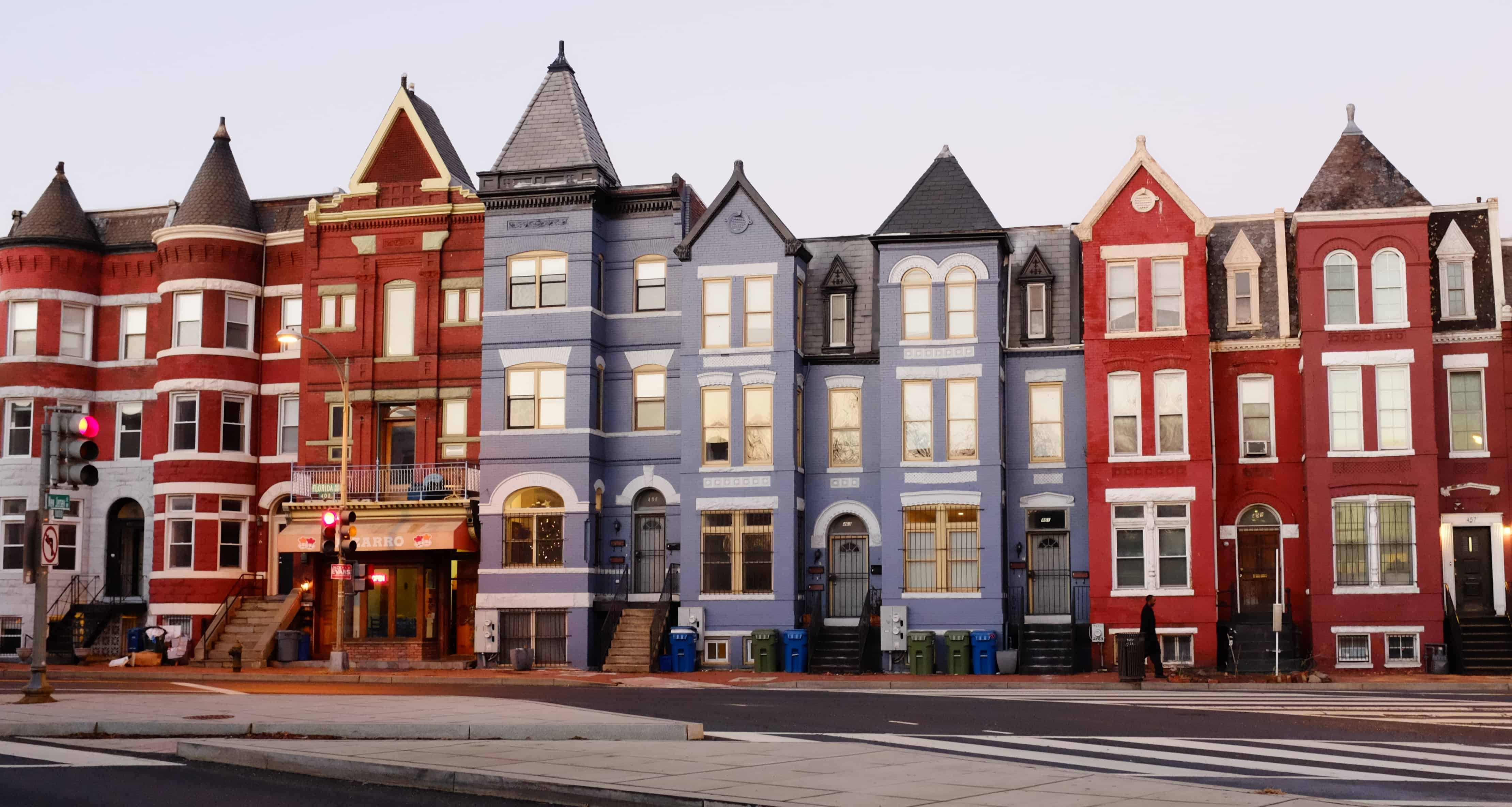 Row Houses in Washington, DC