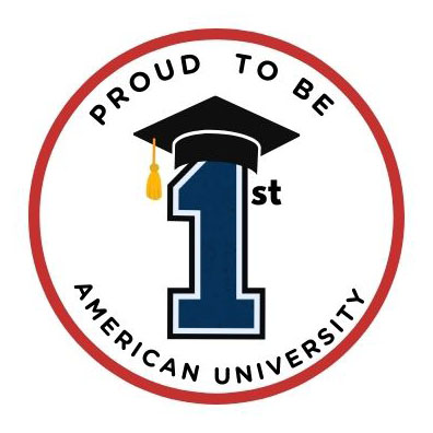 Proud to be 1st, American University