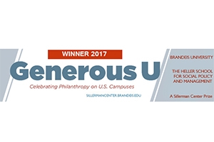 Generous U top prize for 2017 winners.