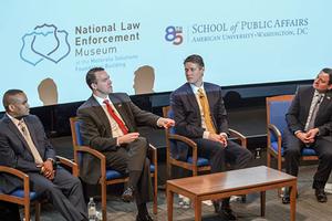 Panelists at National Law Enforcement Museum event