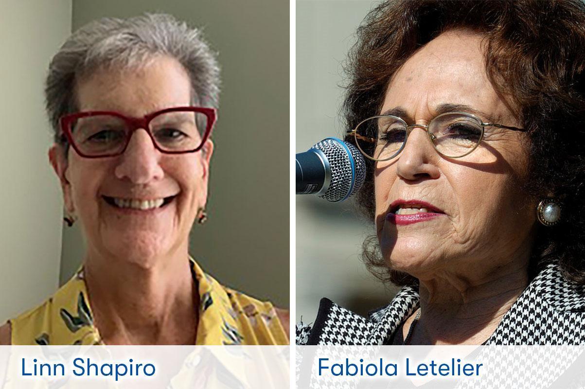 Linn Shapiro and Fabiola Leterlier