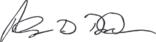 Dean Dinerstein Signature