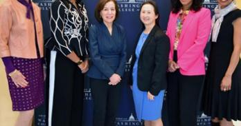 Five AUWCL Women Graduates Cracking the Glass Ceiling