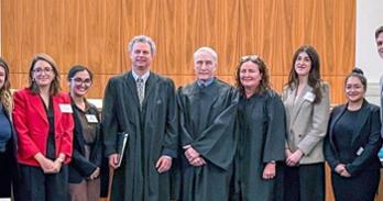 First-Year Student Talent Shines at the Alvina Reckman-Myers Moot Court Competition