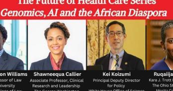 Upcoming Genomics, AI, and the African Diaspora panel