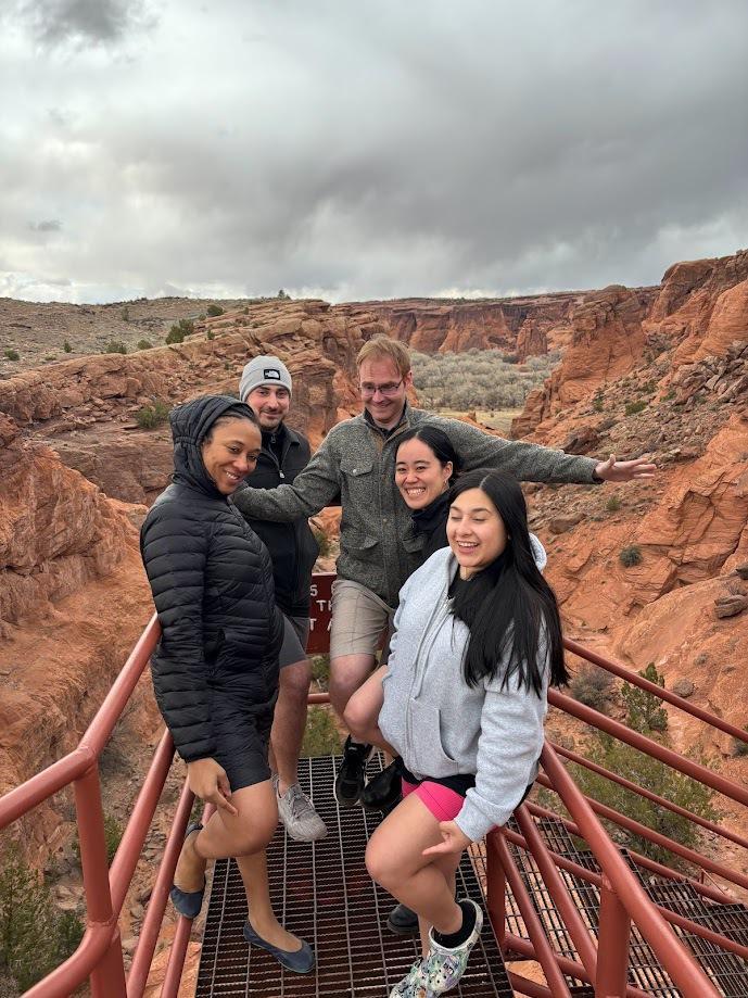 David Chaykowski, Elizabeth Clinch, David Gagnidze, Caitlyn Lindstrom, Liz Moriyama, and Kimly Tran