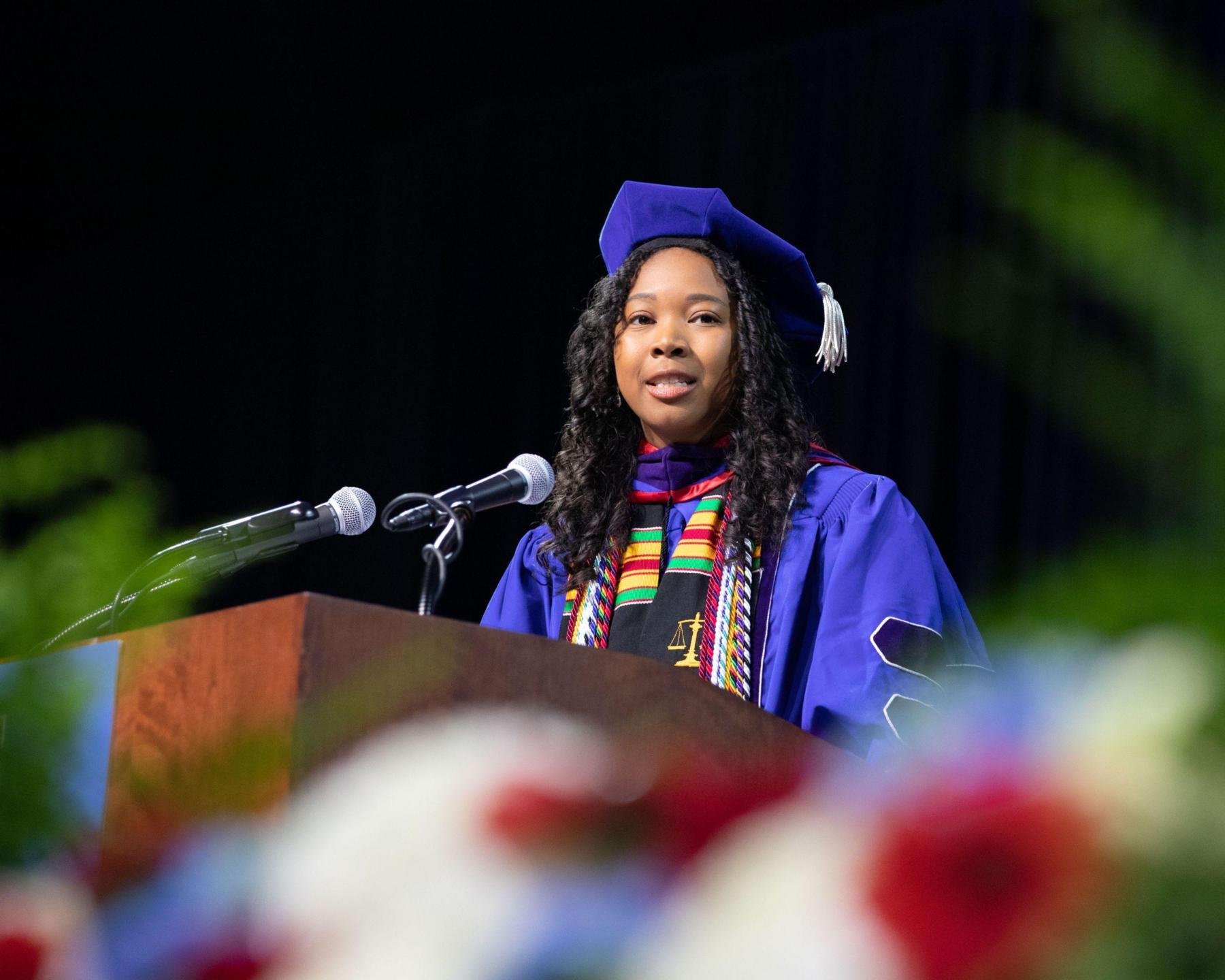 Kimberly Alli, vice president of the Black Law Students Association