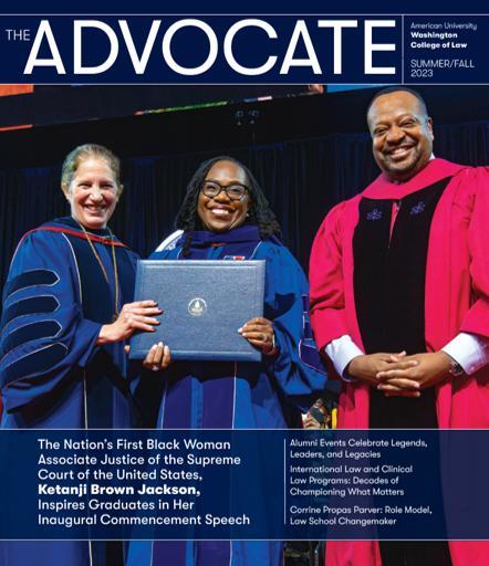 Advocate magazine cover Summer/Fall 2023